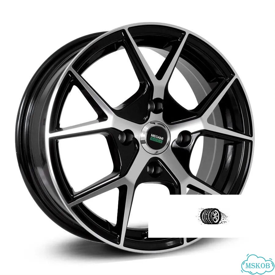 Литые диски Megami 6×R15 4×100 фото 1
