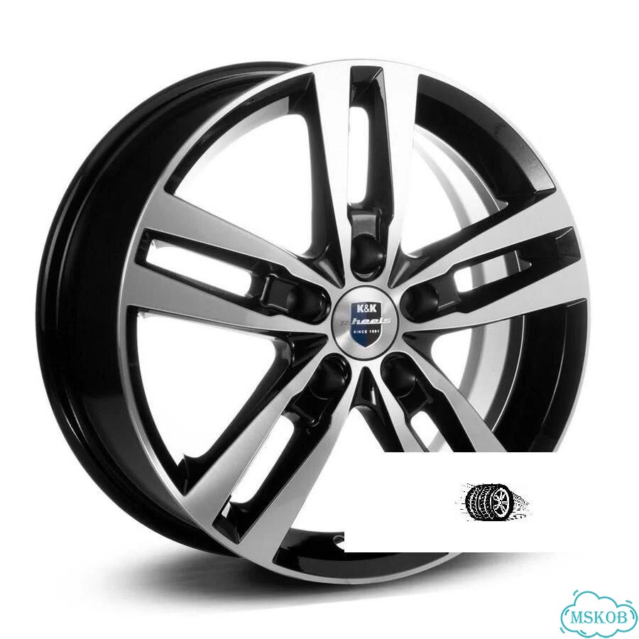 Литые диски K&K 6.5×R16 5×100 фото 1