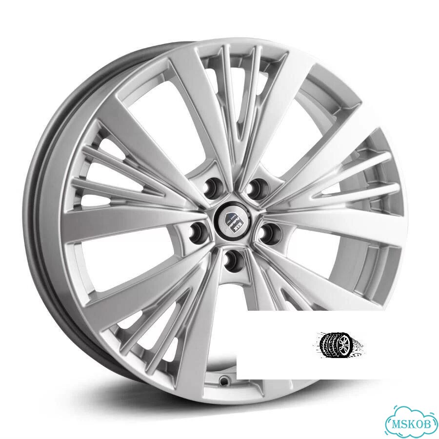 Литые диски K&K 7.5×R19 5×114.3 фото 1