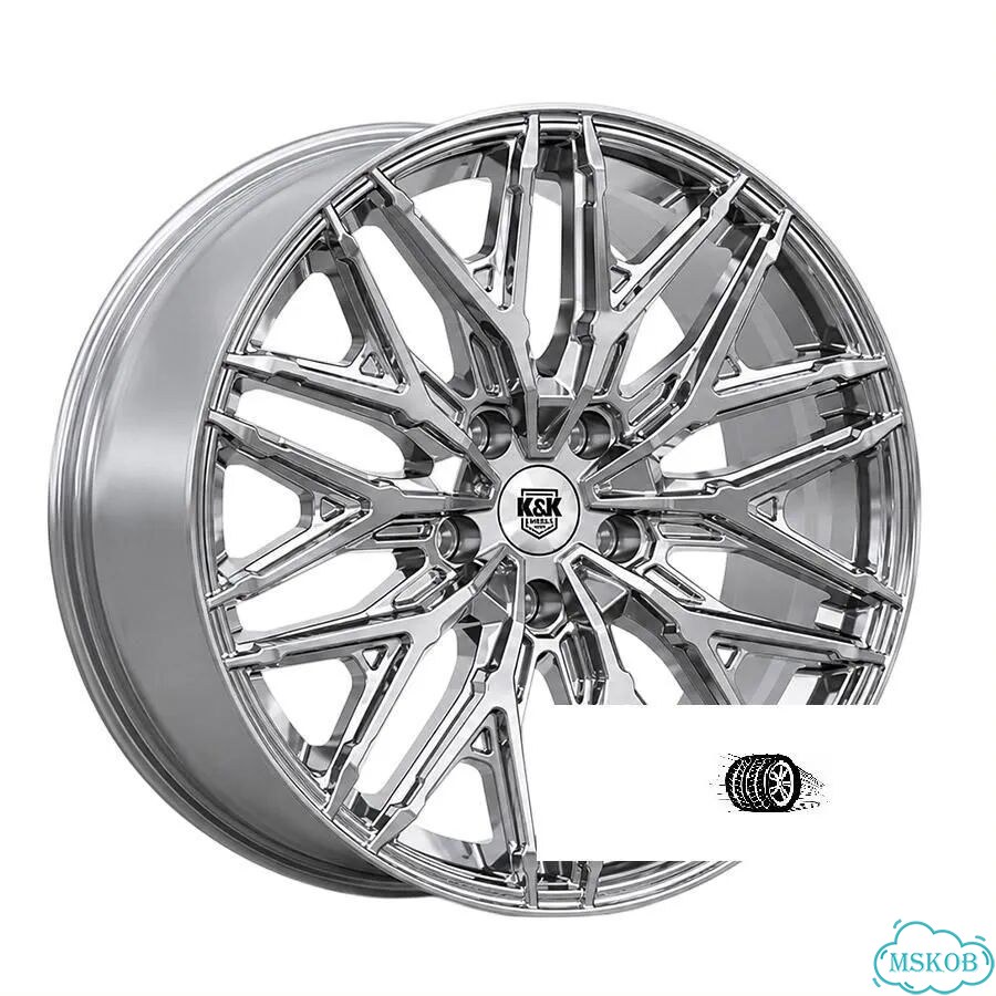 Литые диски K&K 8×R19 5×114.3 фото 1