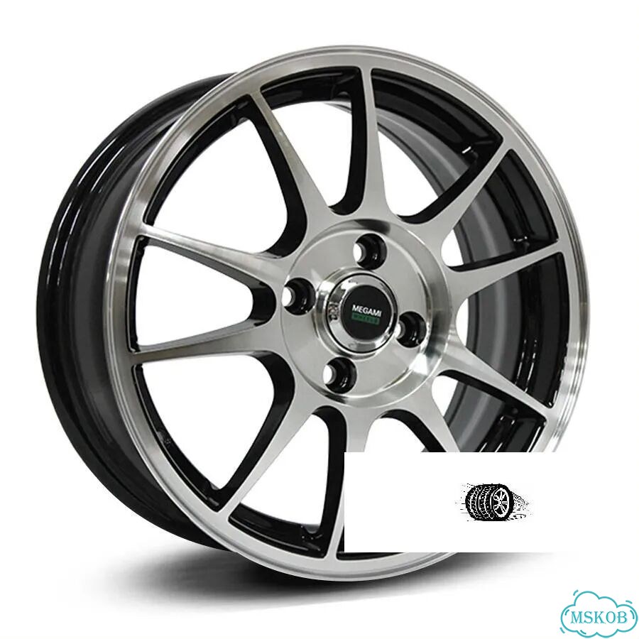 Литые диски Megami 6×R15 5×114.3 фото 1