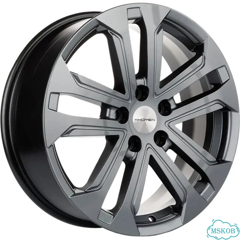 Литые диски Khomen Wheels 7×R18 5×114.3 фото 1