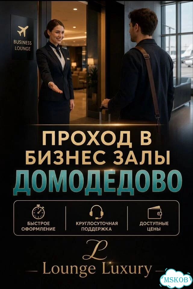 Проход в бизнес зал аэропорт Домодедово фото 1