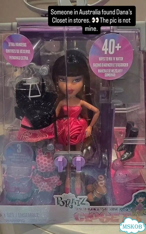Bratz Dana What'z in my closet фото 2