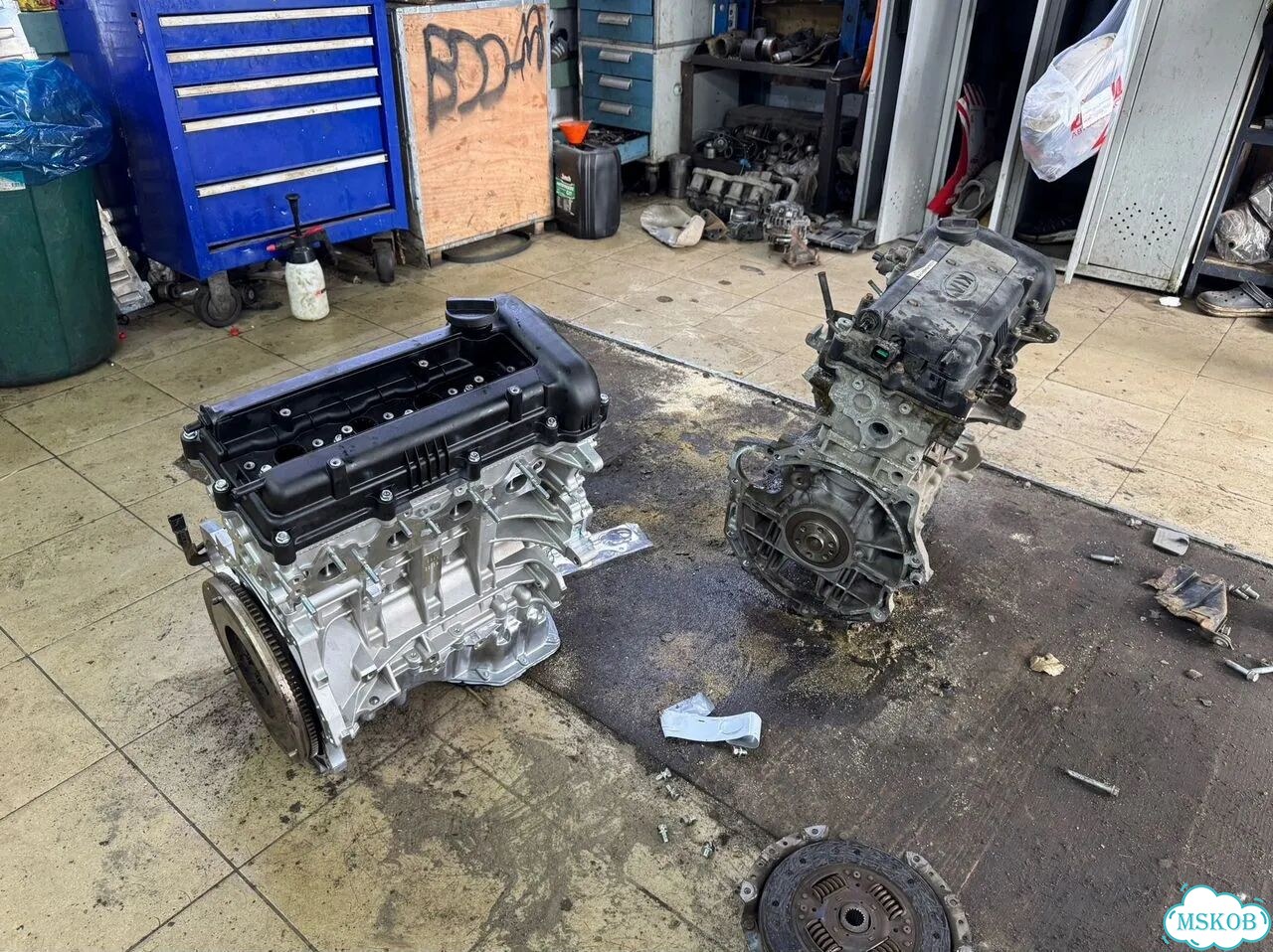 Двс G4FA 1.4 л Kia Rio Hyundai Solaris фото 1