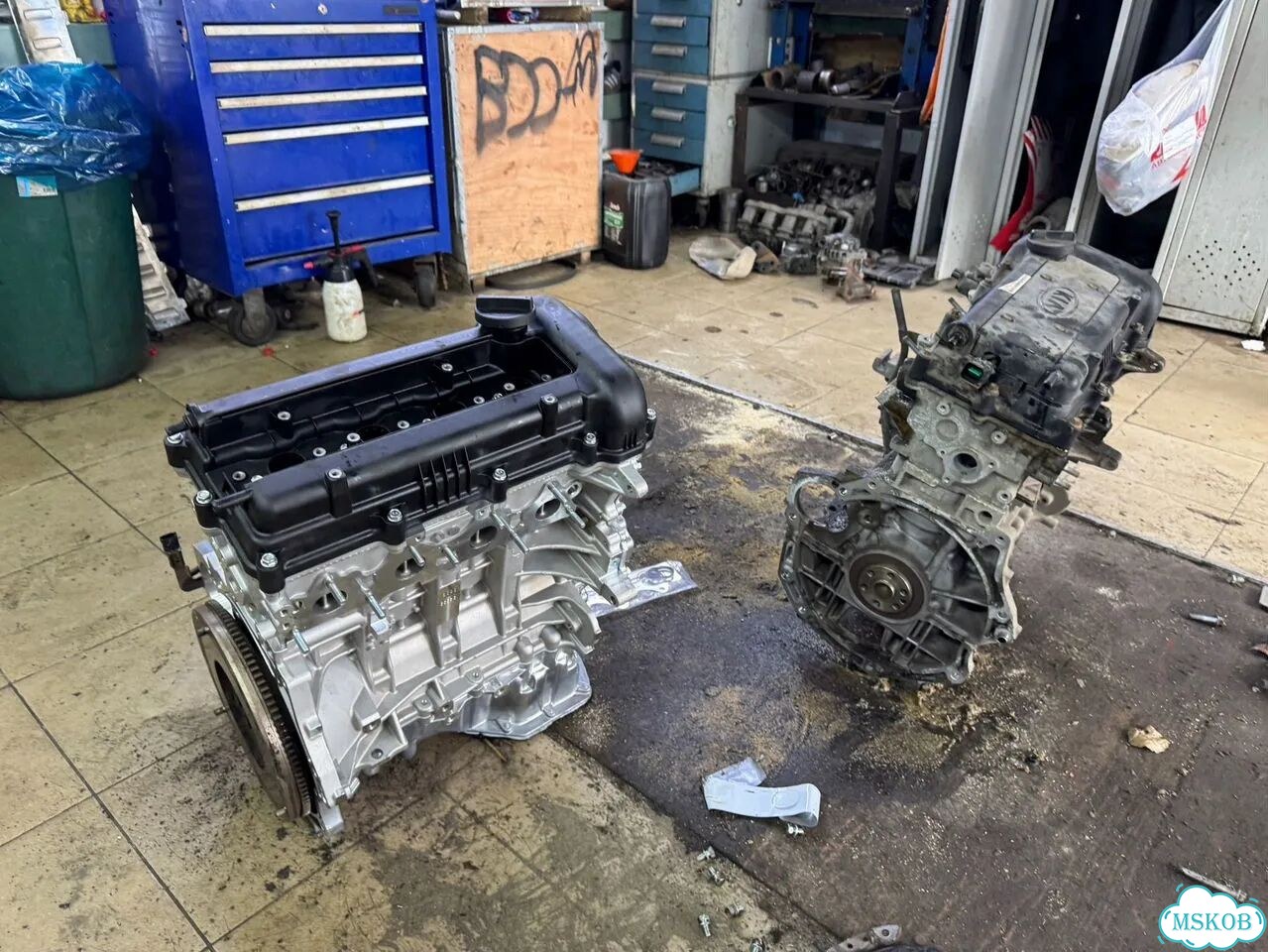 Двс G4FA 1.4 л Kia Rio Hyundai Solaris фото 11