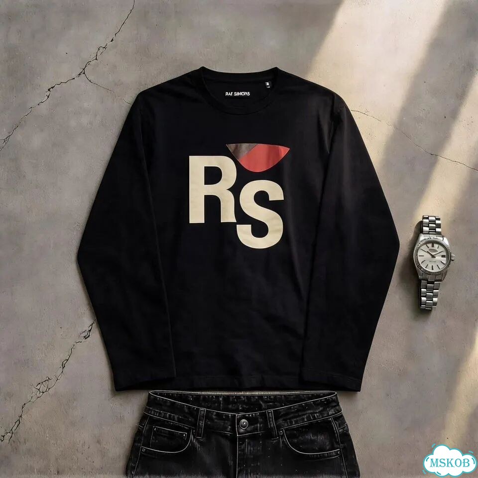 Лонгслив Raf Simons archived letters фото 1