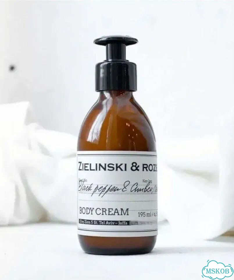 Крем для тела Zelenski black pepper,vanilla фото 2