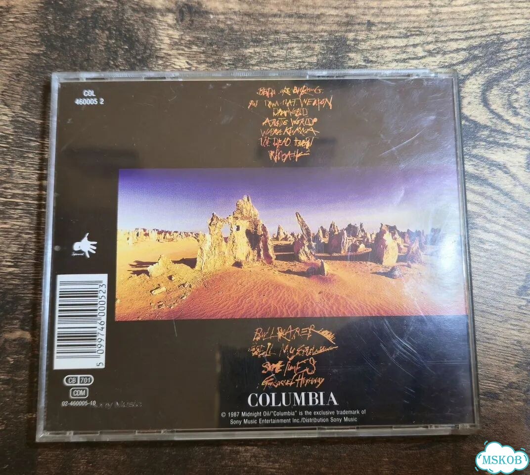 Midnight Oil — Diesel and Dust (CD, 1987) фото 3