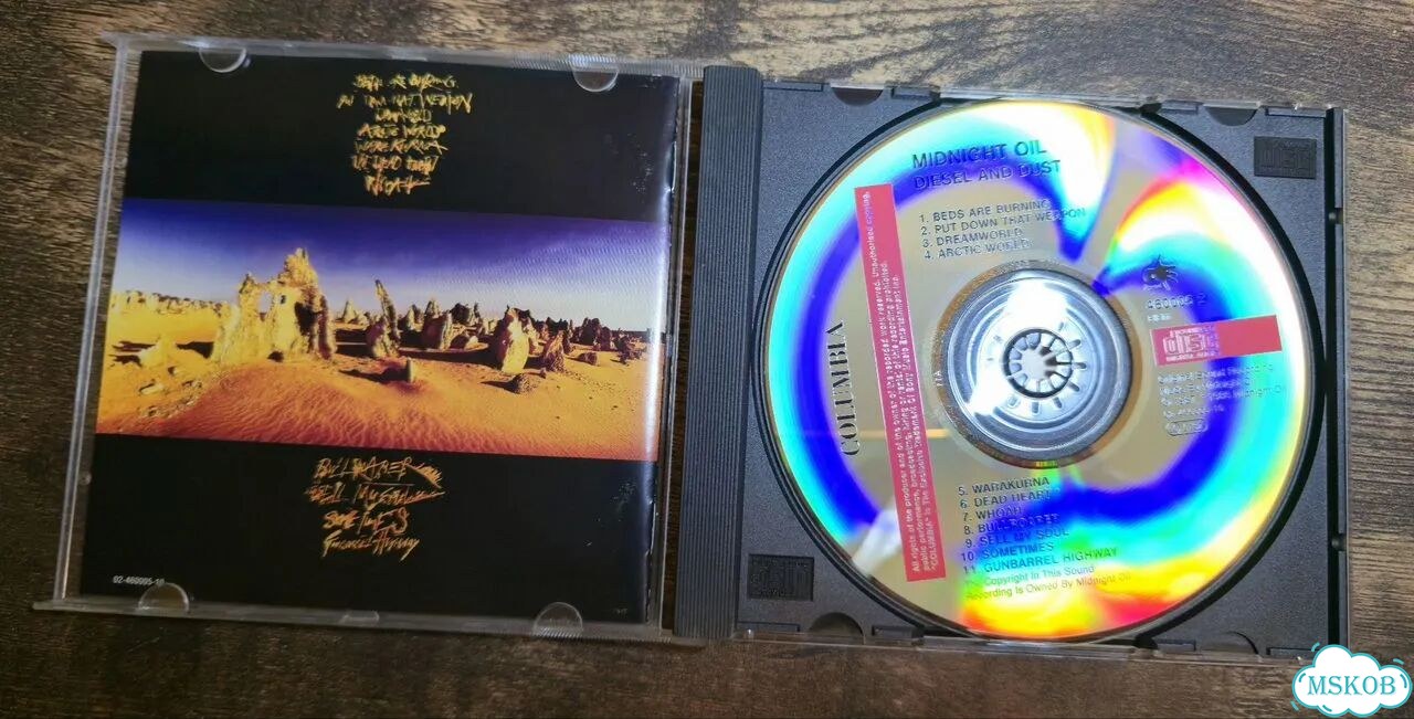 Midnight Oil — Diesel and Dust (CD, 1987) фото 4
