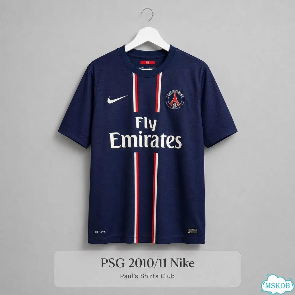 Футбольная футболка псж (PSG) 2010/2011 фото 1