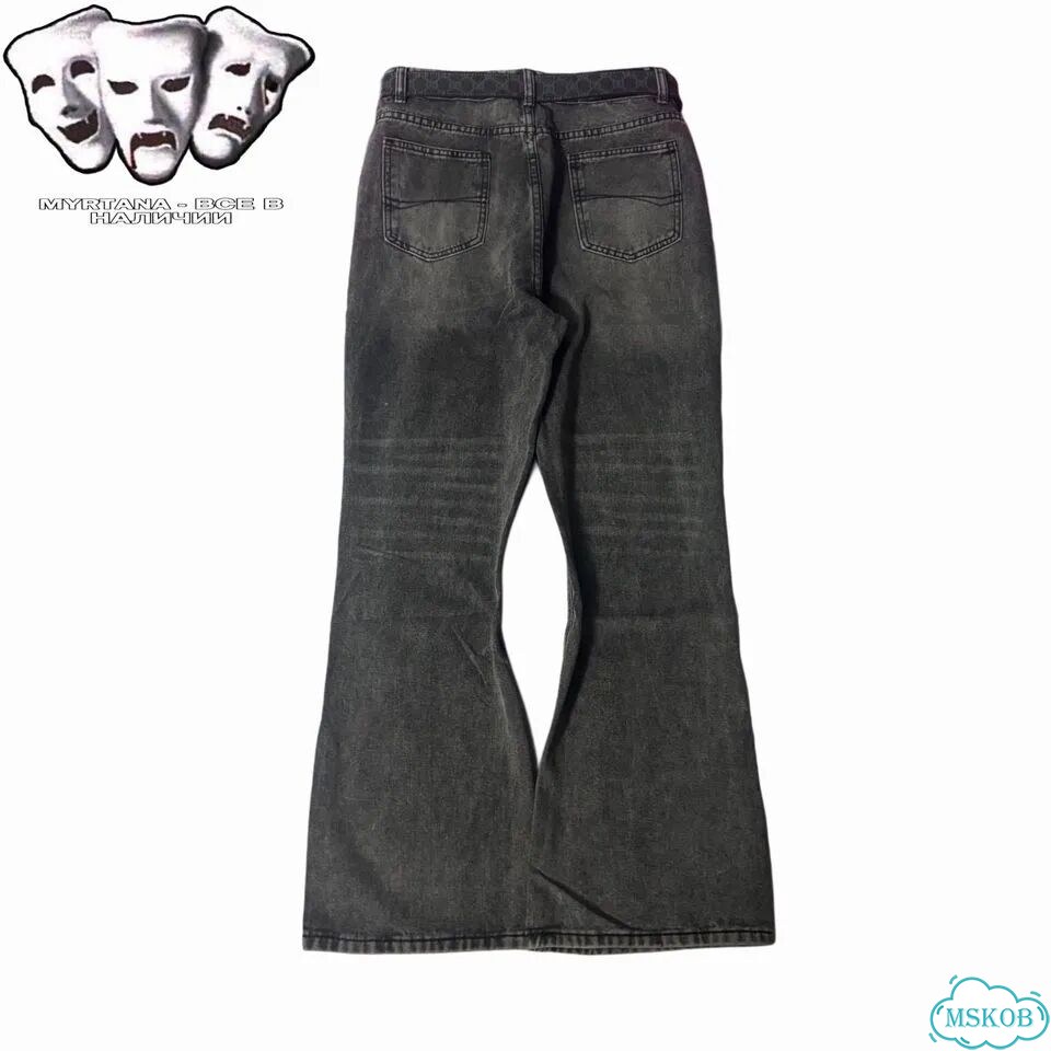 Джинсы bootcut lgb number nine indie sleaze type фото 3
