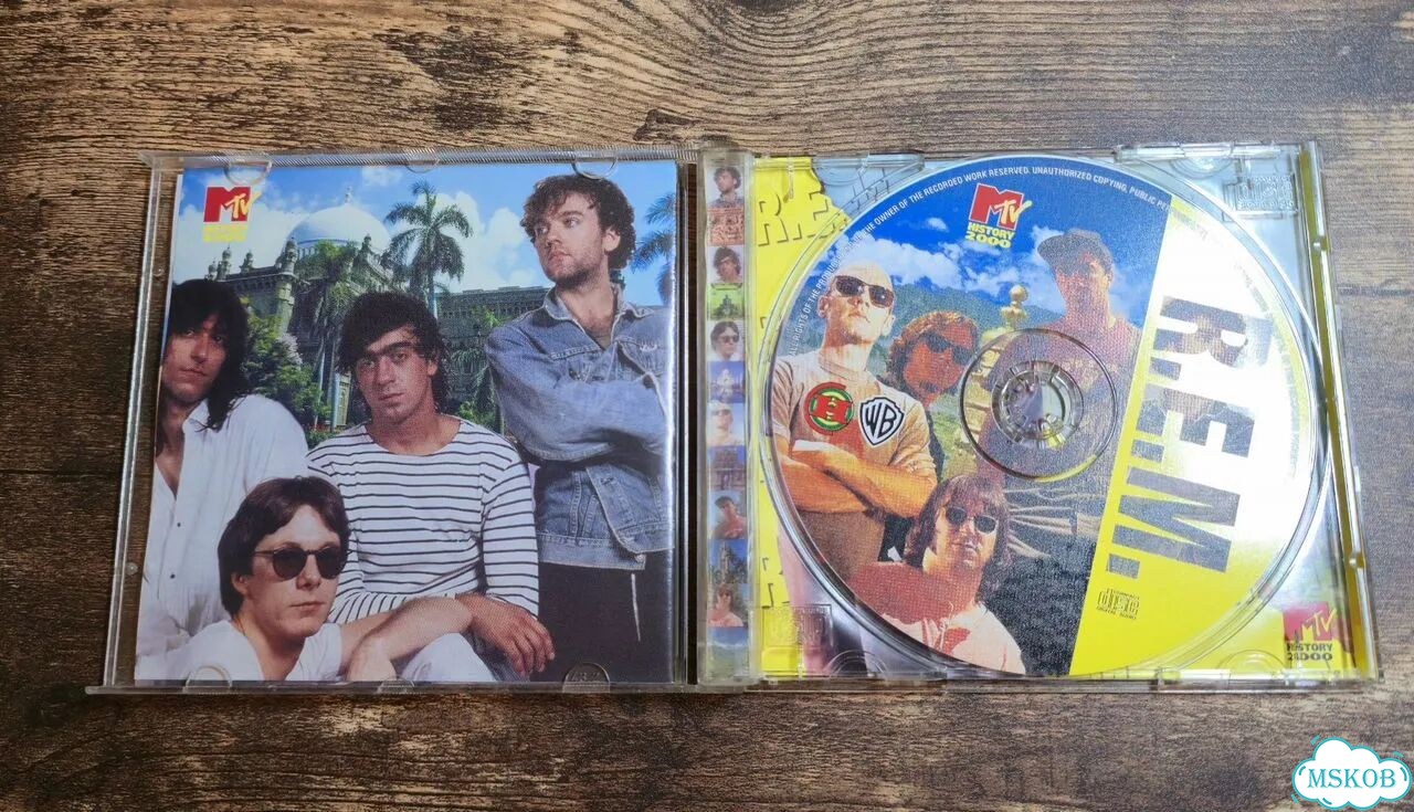CD R.E.M. – MTV Music History Invisible Halahup фото 4