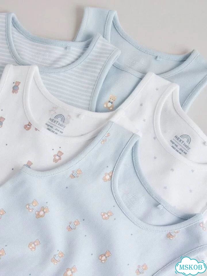 Боди майки Next новые 62 68 74 86 фото 8