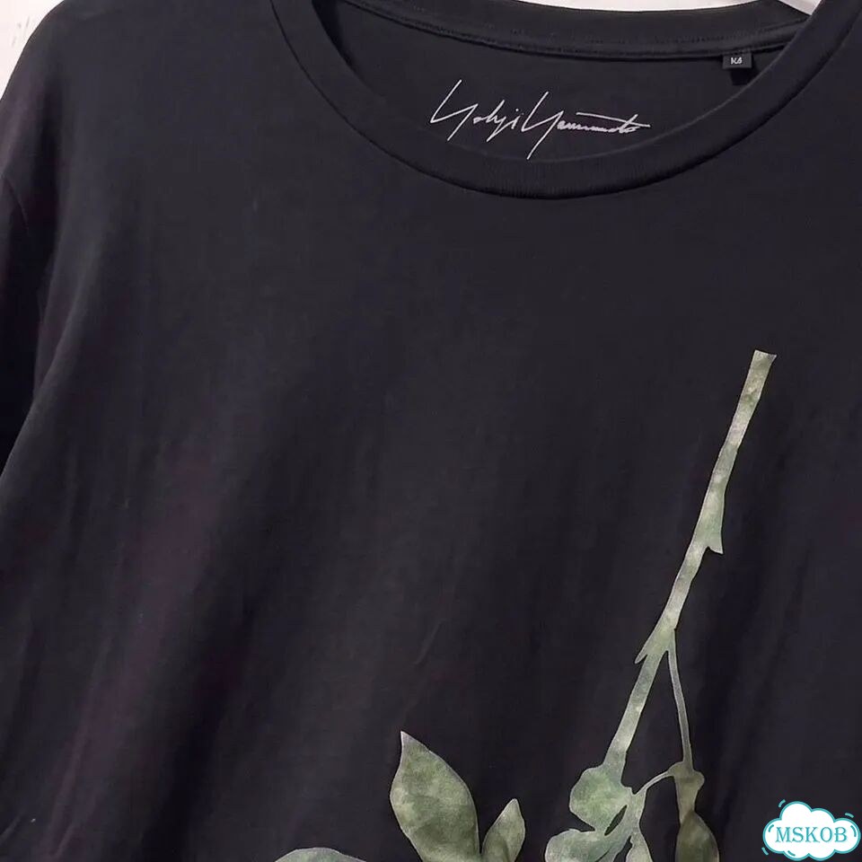 Лонгслив Yohji Yamamoto flower sleeve фото 8