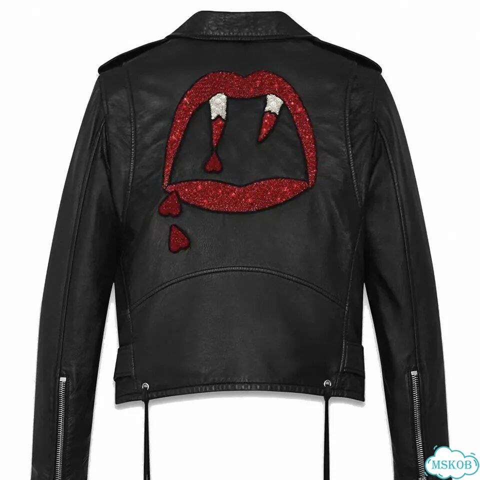 Кожаная куртка Saint Laurent Bloodluster фото 5