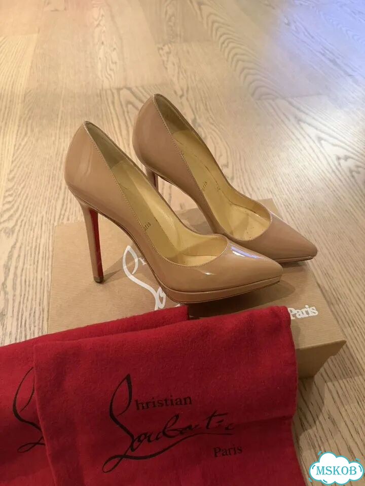 Туфли Christian Louboutin Pigalle Plato 120 фото 1