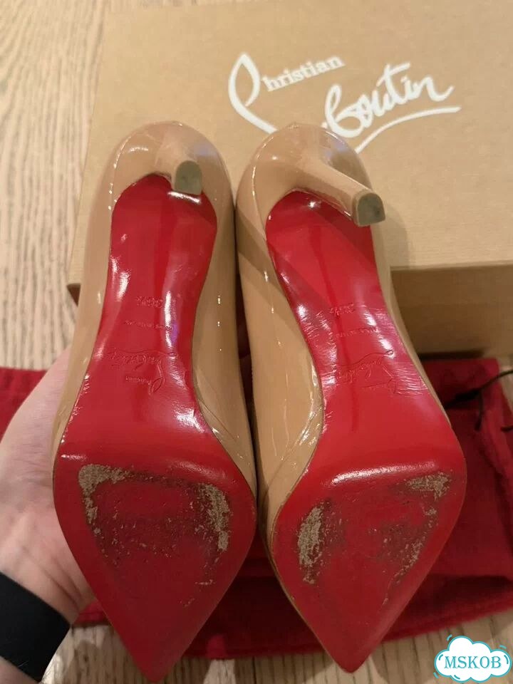 Туфли Christian Louboutin Pigalle Plato 120 фото 3