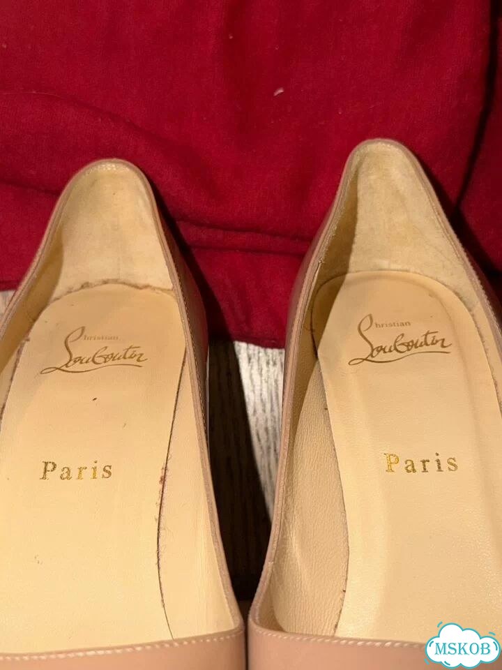 Туфли Christian Louboutin Pigalle Plato 120 фото 5