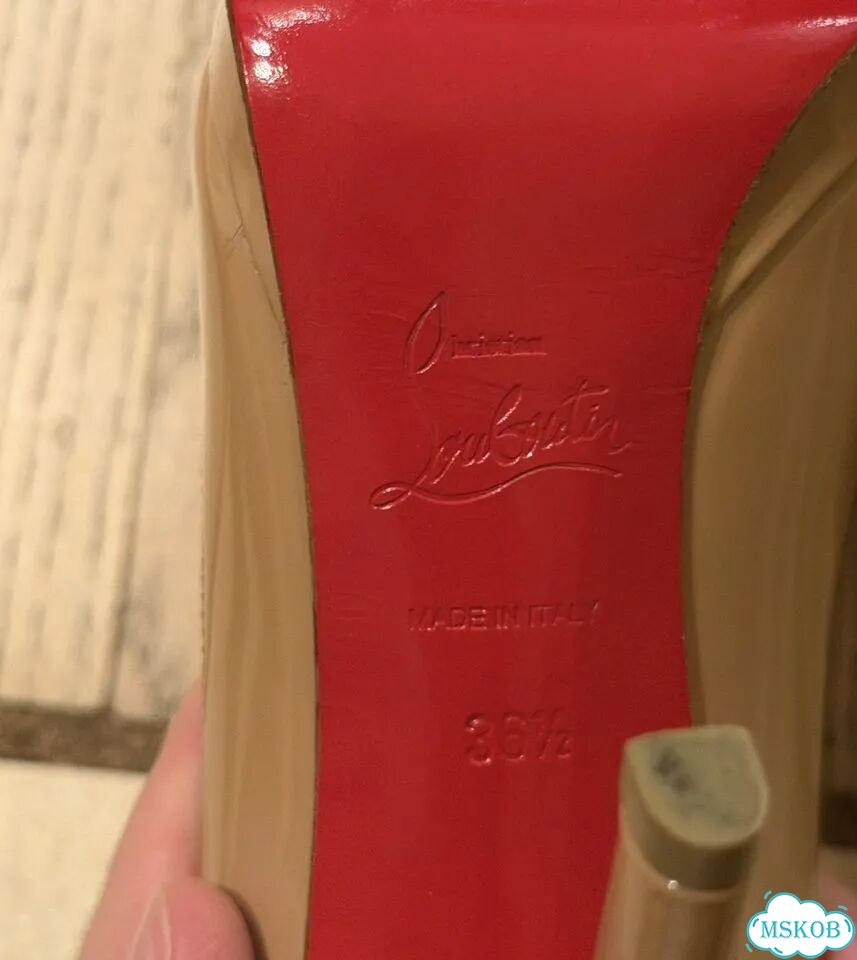 Туфли Christian Louboutin Pigalle Plato 120 фото 7