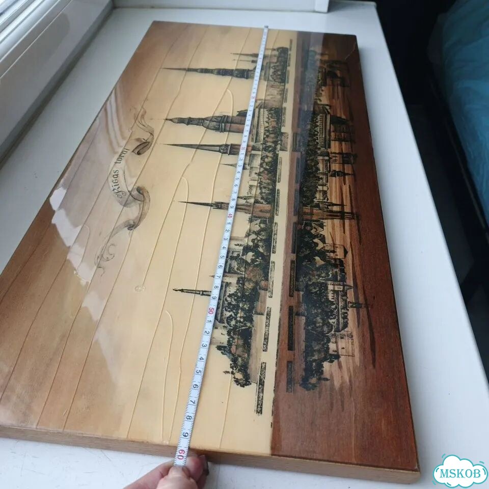 Винтажное панно Рига фото 3