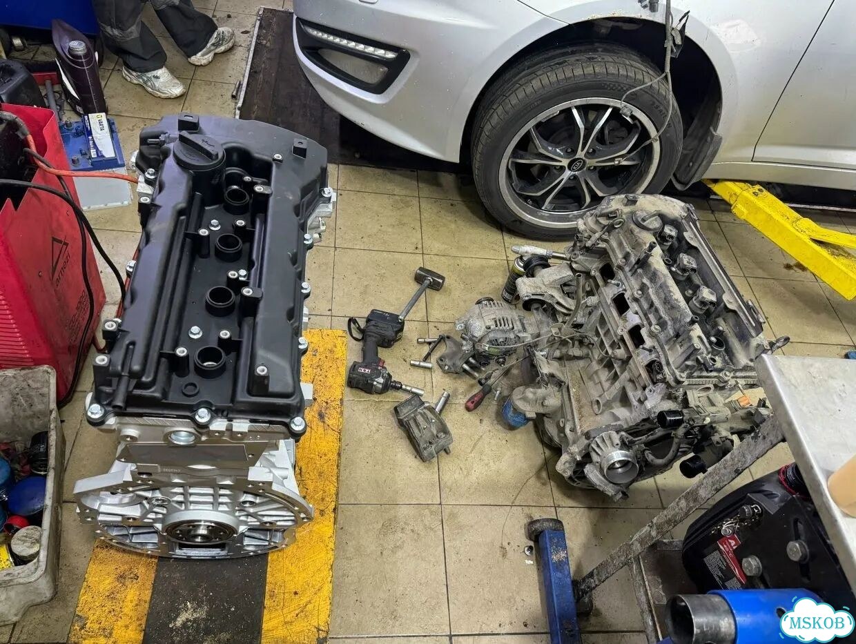 Мотор G4KE 2.4 л Kia Optima Kia Sorento фото 1