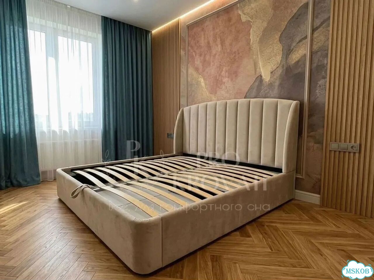 Кровать с подъемным механизмом фото 4