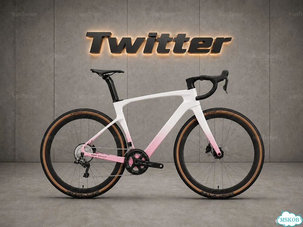 Гравийный велосипед Twitter Gravel V3. Карбоновый фото 2