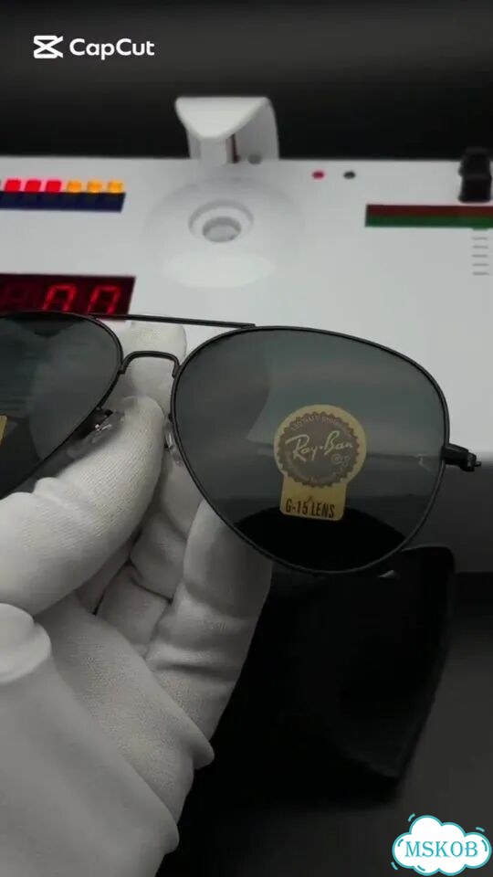 Солнцезащитные очки ray ban стекло фото 1