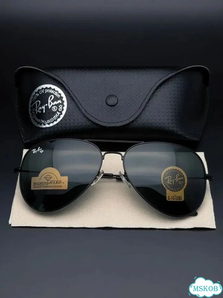 Солнцезащитные очки ray ban стекло фото 2