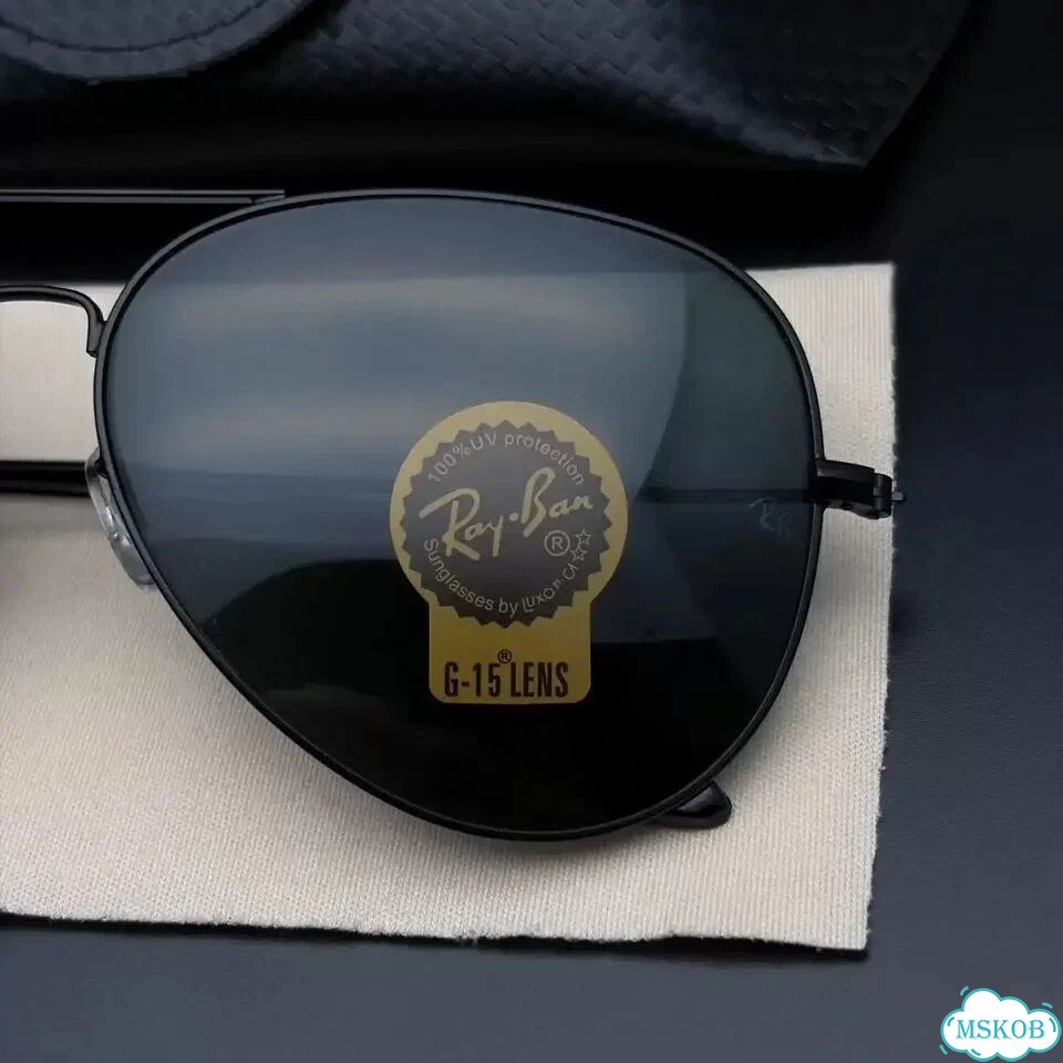 Солнцезащитные очки ray ban стекло фото 3