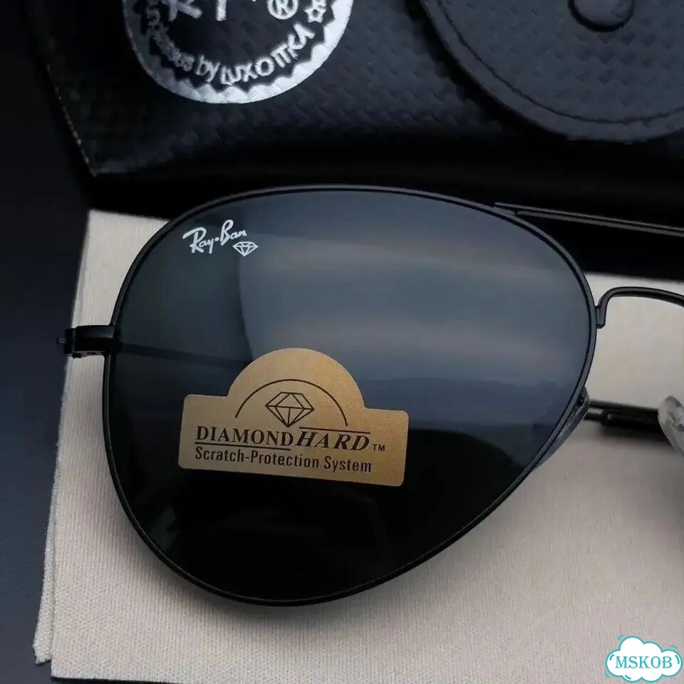 Солнцезащитные очки ray ban стекло фото 5