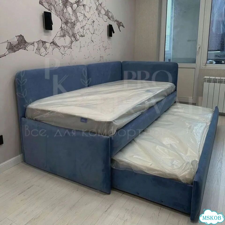 Детская кровать с мягкими бортиками фото 1