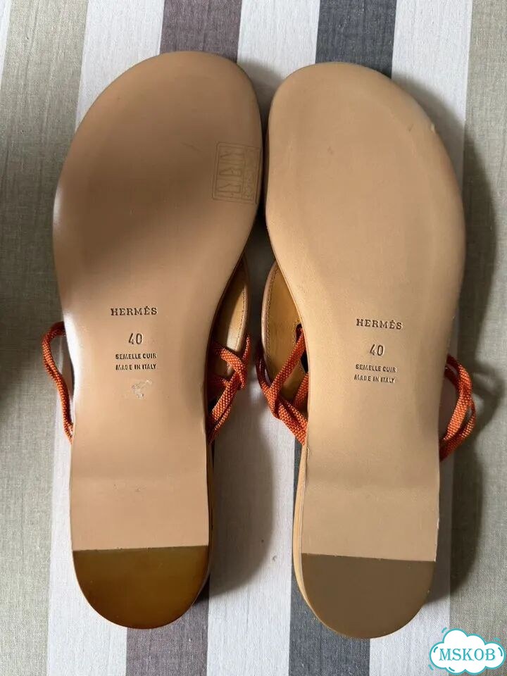 Шлепанцы Hermes, оригинал 40 фото 3