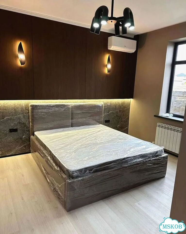 Кровать двуспальная с подъемным механизмом на заказ фото 9