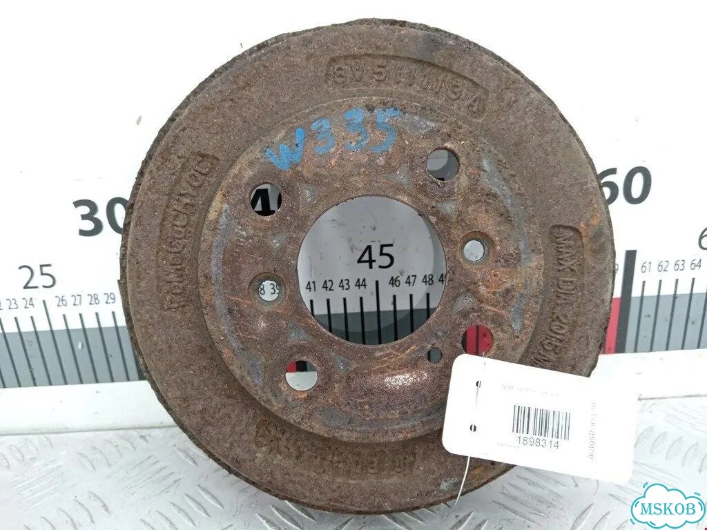 Барабан тормозной Ford Fiesta 6 фото 1
