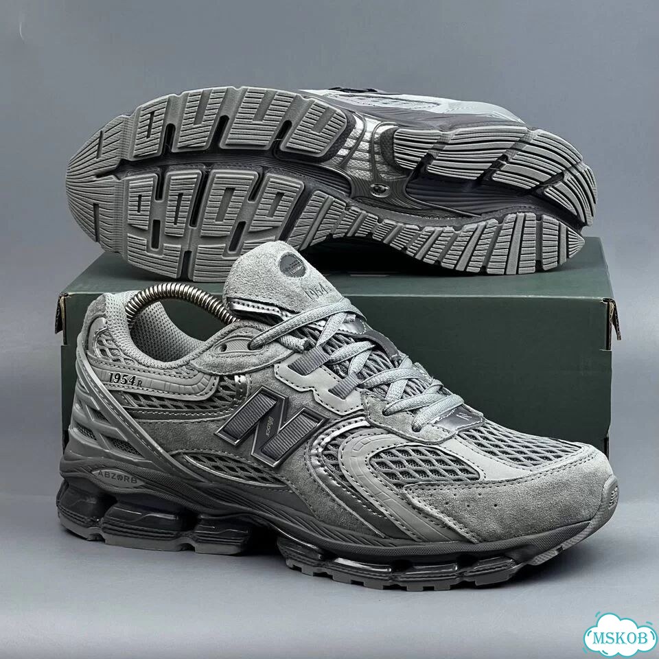 Кроссовки New Balance 1954R серые фото 1