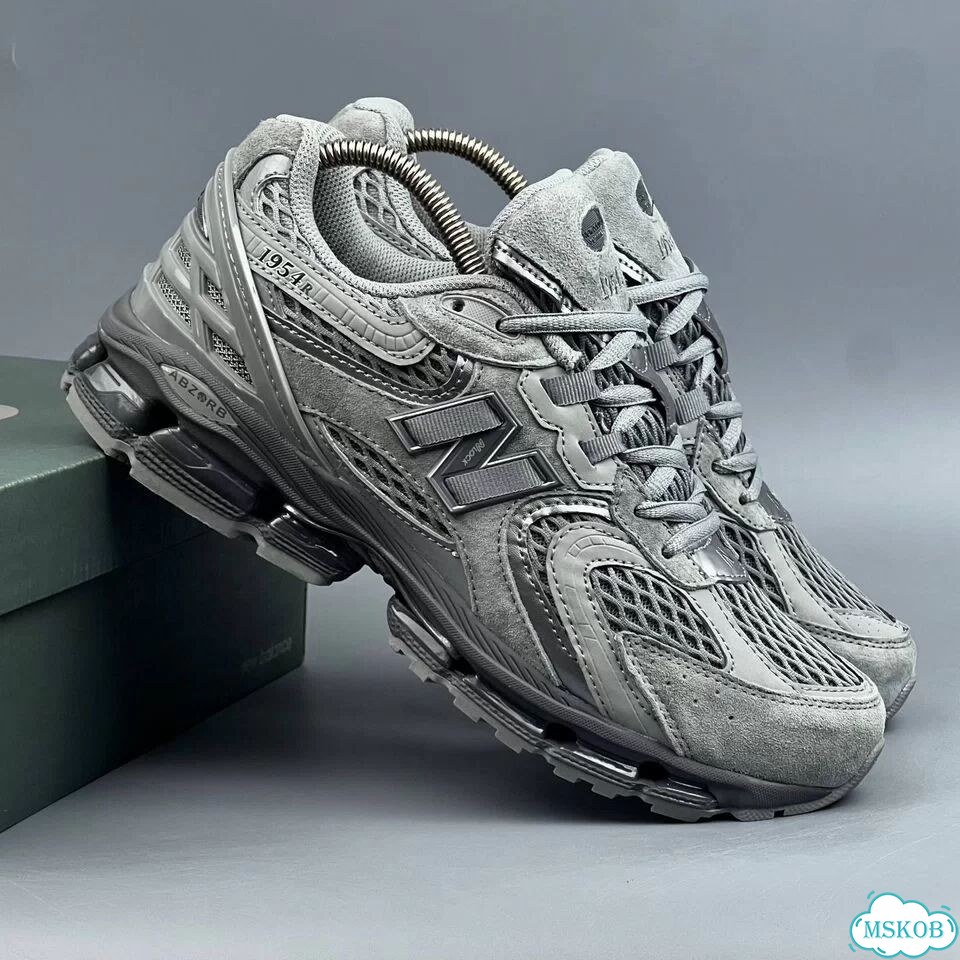 Кроссовки New Balance 1954R серые фото 5