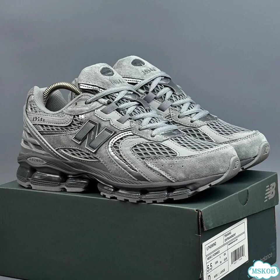 Кроссовки New Balance 1954R серые фото 8