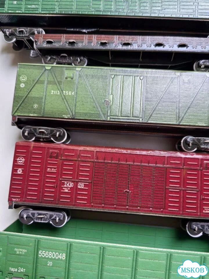 Модели грузовых вагонов 1/87 фото 4
