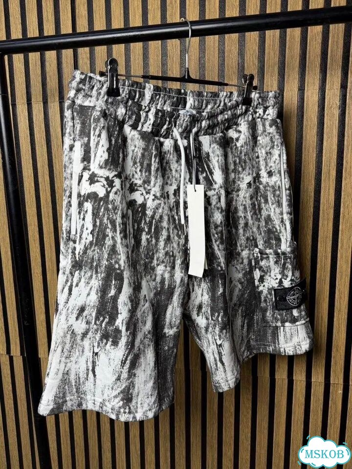 Шорты Stone island hand corrosion фото 2
