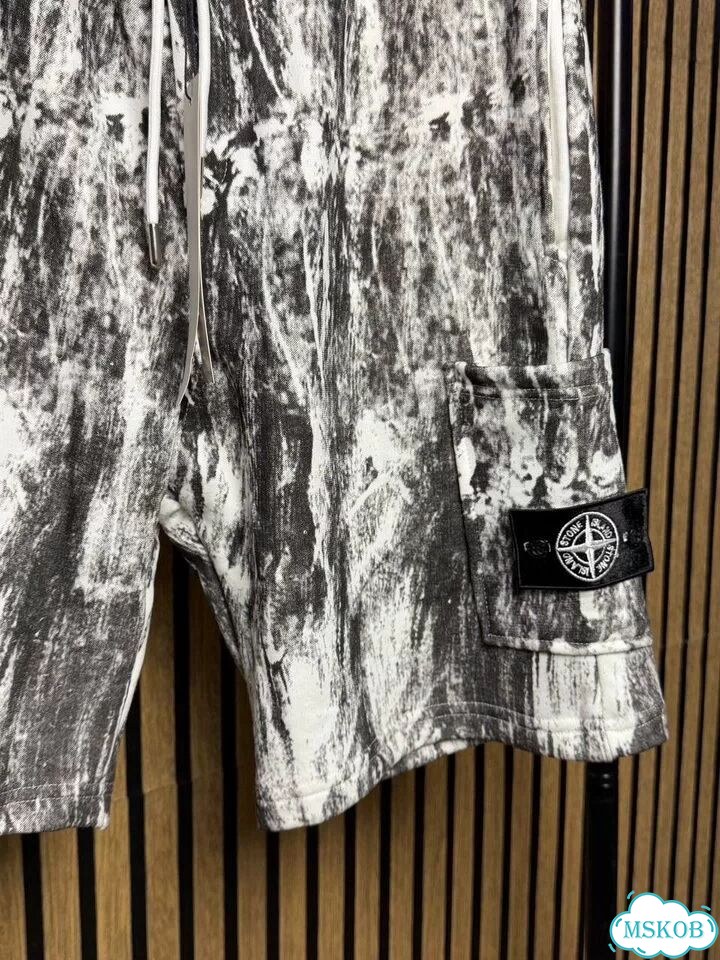 Шорты Stone island hand corrosion фото 6