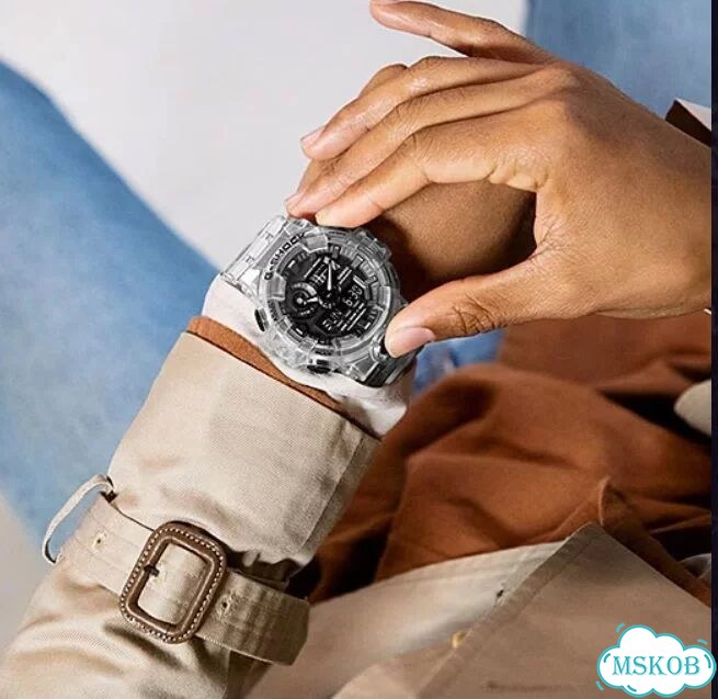 Японские наручные часы Casio G-Shock GA-700SKE-7A фото 4