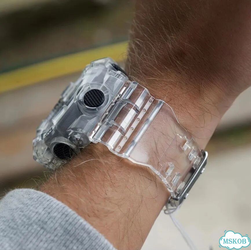 Японские наручные часы Casio G-Shock GA-700SKE-7A фото 7