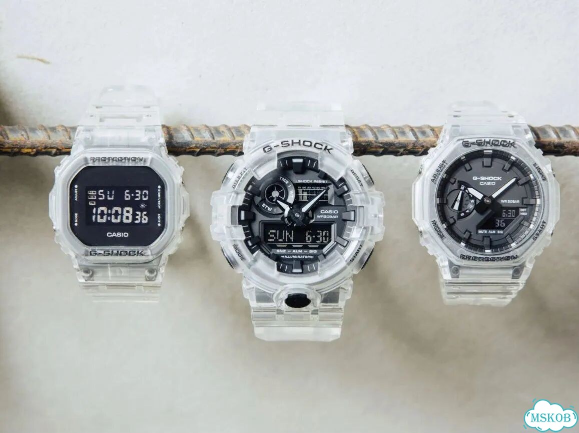 Японские наручные часы Casio G-Shock GA-700SKE-7A фото 8