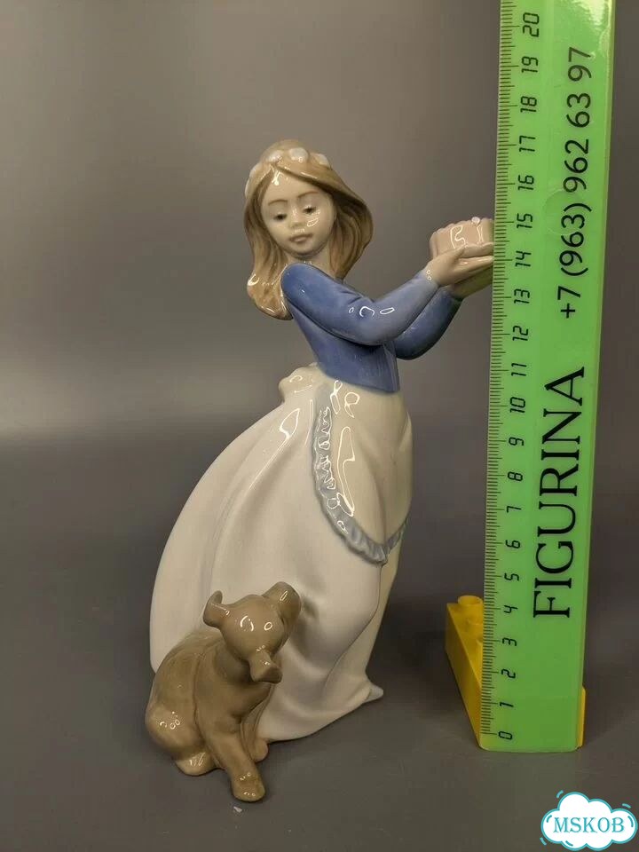 Статуэтка Девочка с тортом от Lladro фото 5