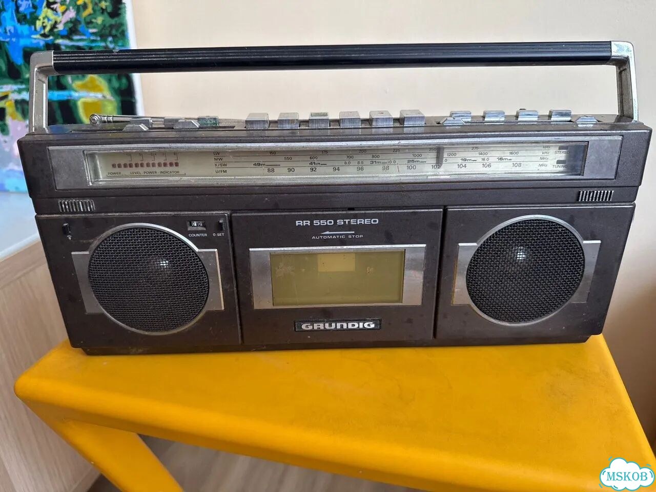 Grundig RR 550 Stereo, винтажный радиомагнитофон фото 1