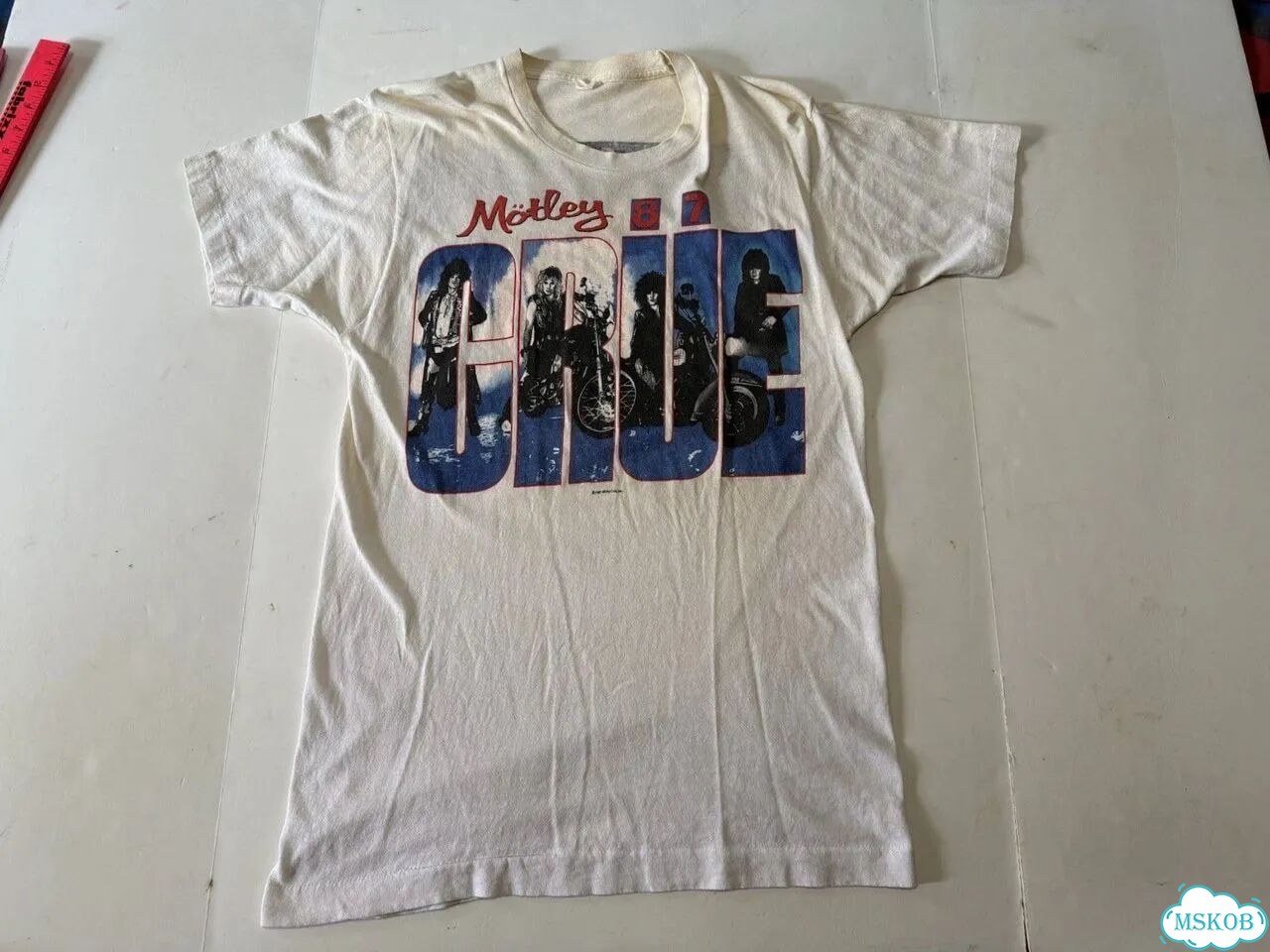 Футболка VTG 1987 Motley Crue Girls фото 1