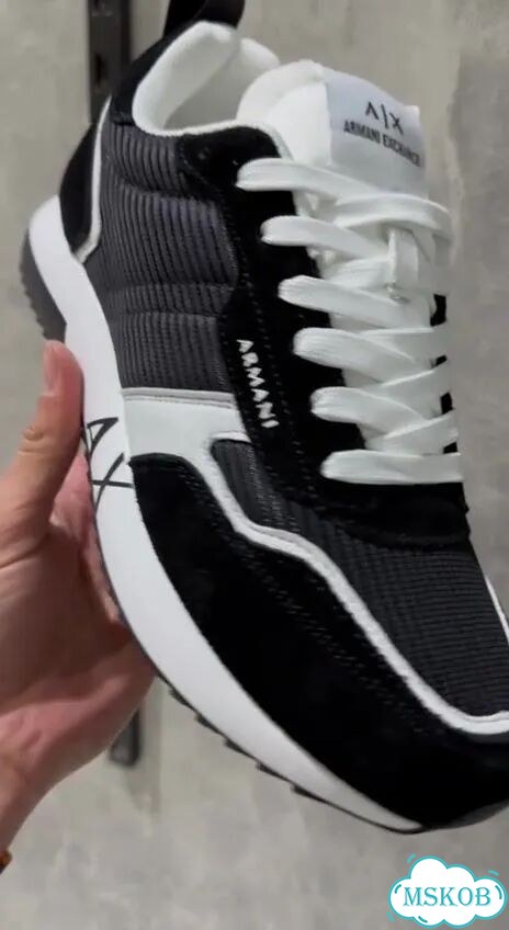 Кроссовки кеды emporio armani новые 41-45 замша фото 1