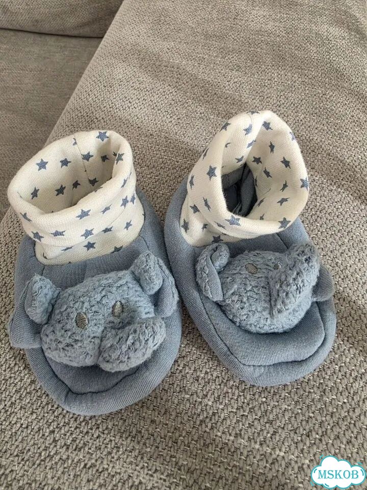 Пинетки Mothercare Слоник с погремушками фото 1
